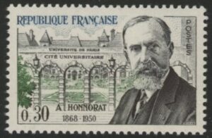1960 France SG.1506 10th Death Anniv. of Honnorat. U/M (MNH)