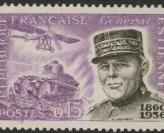 1960 France SG.1501 Birth Centenary of General Estienne. U/M (MNH)