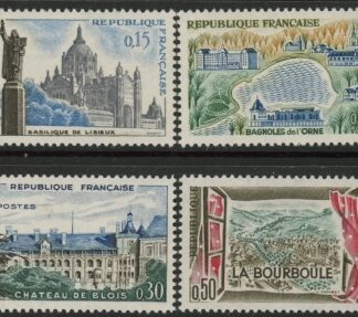 1960-1 France SG.1485-7 Tourist Publicity. U/M (MNH)
