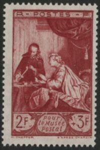 1946 France SG.966 Postal Museum Fund. U/M (MNH)
