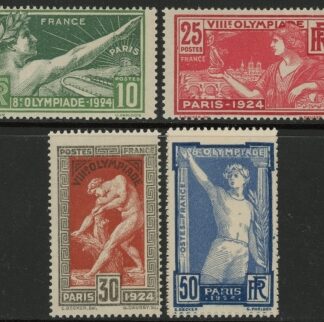 1924 France SG.401-4  Olympic Games. U/M (MNH)