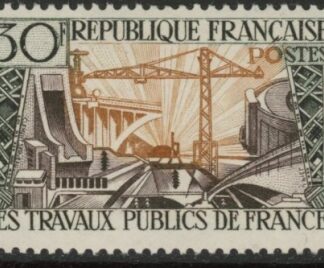 1957 France SG.1343 French Public Works U/M (MNH)