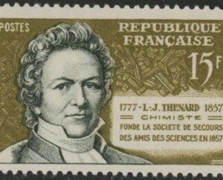 1957 France SG.1364 Death Centenary of Thenard U/M (MNH)