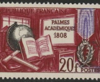1959 France SG.1414 150th Anniv of Academic Palms U/M (MNH)