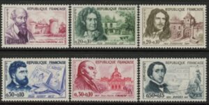 1960 France SG.1488-93 Red Cross Fund Set of 6 values U/M (MNH)