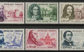 1960 France SG.1488-93 Red Cross Fund Set of 6 values  U/M (MNH)
