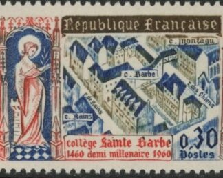 1960 France SG.1509 500th Anniv of St. Barbe College  U/M (MNH)