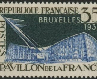 1958 France SG.1380 Brussels International Exhibition U/M (MNH)