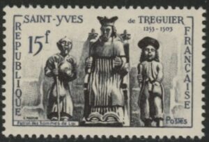 1956 France SG.1288 St. Yves De Treguier Commemorative U/M (MNH)