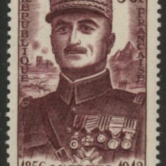 1956 France SG.1289 Birth Cent of Marshall Franchet D'Esperey U/M (MNH)