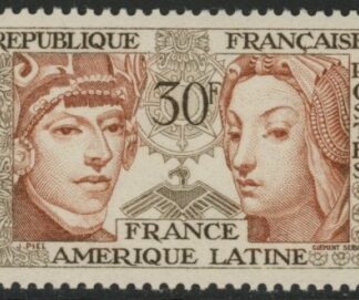 1956 France SG.1285 Franco-Latin American Friendship  U/M (MNH)