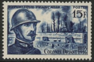 1956 France SG.1277 Birth Cent of Colonel Driant U/M (MNH)