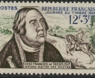 1957 France SG.1279 Stamp Day U/M (MNH)