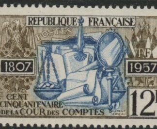 1957 France SG.1336 150th Anniv of Court of Accounts U/M (MNH)