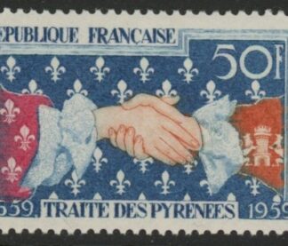 1959 France SG.1443 300th Anniv of the Treaty of the Pyrenees U/M (MNH)