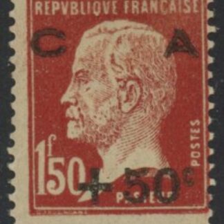 1929 France SG.478 'Sinking Fund. 1f.50 +50c  chestnut. mounted mint.