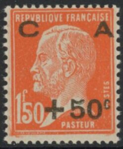 1927 France SG.462 'Sinking Fund. 1f.50 +50c orange. U/M (MNH).