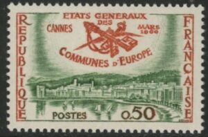 1960 France SG.1474 Fifth Meeting pof European Mayors Assembly U/M (MNH)