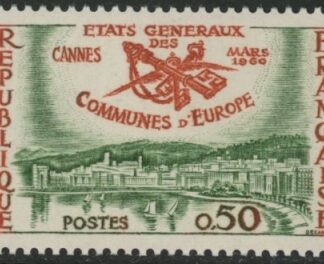 1960 France SG.1474 Fifth Meeting pof European Mayors Assembly U/M (MNH)