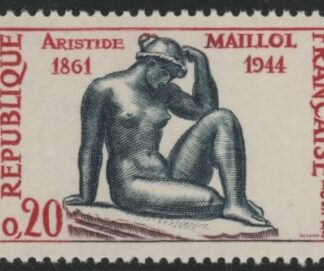 1961 France SG.1512 Maillol Centenary U/M (MNH)