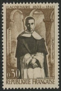 1961 France SG.1518 Centenary of Father Lacordaire U/M (MNH)