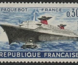 1962 France SG.1557 Maiden Voyage of Liner Fance U/M (MNH)