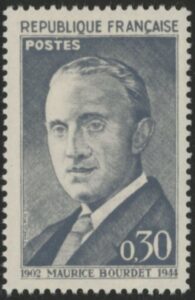 1962 France SG.1560 60th Anniv of Birth of Maurice Bourdet U/M (MNH)