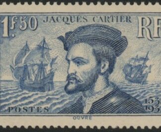 1934 France SG.522 Jacques Cartier U/M (MNH)
