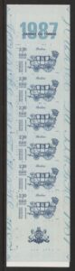 1987 France SG.2769a CSB9 Stamp Day U/M (MNH)