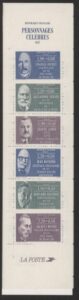 1987 France SG.2754a CSB8 Celebrities U/M (MNH)