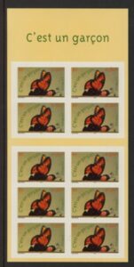 2004 France SG.3942 CSB57 C'est un Garcon Booklet  U/M (MNH)