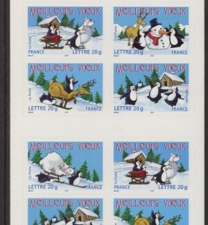 2005 France SG4140-4 CSB68 Christmas & New Year Booklet U/M  (MNH)