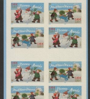 2001 France SG.3765-6 CSB48 New Year Booklet U/M (MNH)