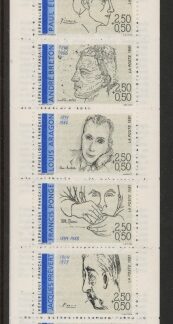 1991 France SG.3013a CSB17 Poets Booklet (MNH)