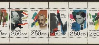 1992 France SG3067-72 Composers Set of 6 values U/M (MNH)