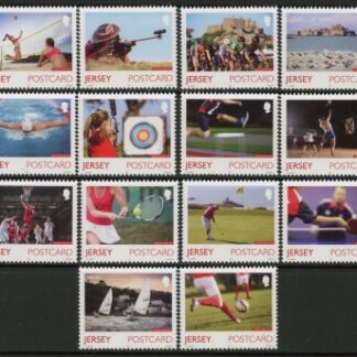 2015 Jersey  SG.1955-68 Island Games set 14 values Face Value £8.68 U/M (MNH)