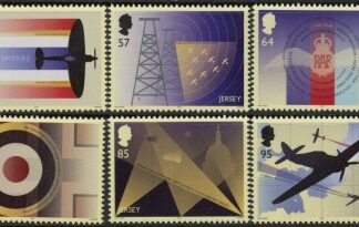 2015 Jersey SG.1969-74 50th Death Anniv. Winston Churchill. Face Value £4.20 U/M (MNH)