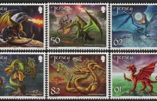 2015 Jersey SG.1907-12  Dragons. Face Value £4.05 U/M (MNH)