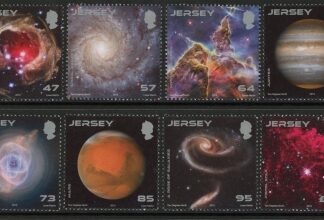 2015 Jersey SG.1931-8  25th Anniv. Launch of Hubble Telescope. Face Value £6.15 U/M (MNH)