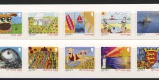 2015 Jersey SG.2007-16  Greetings Stamps. Face Value £5.20 U/M (MNH)