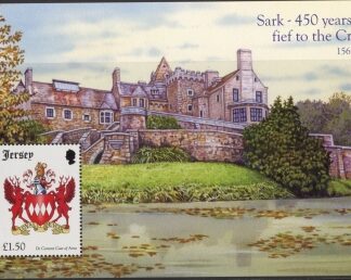 2015 Jersey MS.1985  400th Anniv. of Island of Sark. mini sheet. Face Value £1.50 U/M (MNH)