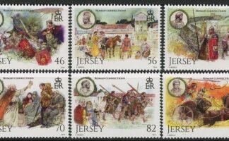 2014 Jersey SG.1861-6  Jersey's Roman Connections. Face Value £4.05 U/M (MNH)