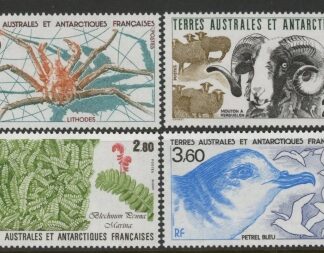 1989 French Antarctic. SG.244-7  Flora & Fauna. U/M (MNH)