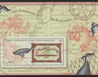 2013 French Antarctic. MS.709  Antique Share Document. U/M (MNH)