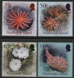 2024 Ascension SG.1363-6  Deep Sea. set 4 values U/M (MNH)