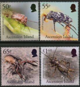 2024 Ascension SG.1367-70 Insects. set 4 values U/M (MNH)