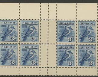 1928  Australia  MS.106a Melbourne Exhibition Mini Sheet  double pane. U/M MNH