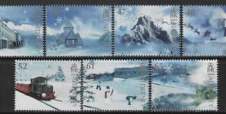 2011 Alderney A441-7 Christmas Winter Wonderland. U/M (MNH)