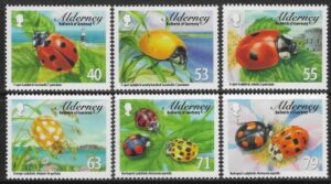 2014 Alderney  A508-13  Alderney Ladybirds. U/M (MNH)