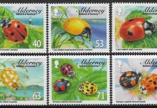 2014 Alderney  A508-13  Alderney Ladybirds. U/M (MNH)